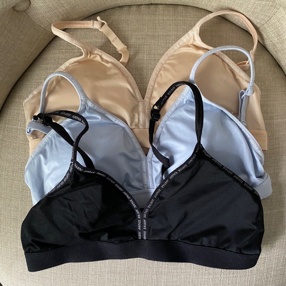 Justice for Girls Bra Bralettes size 34 (3)